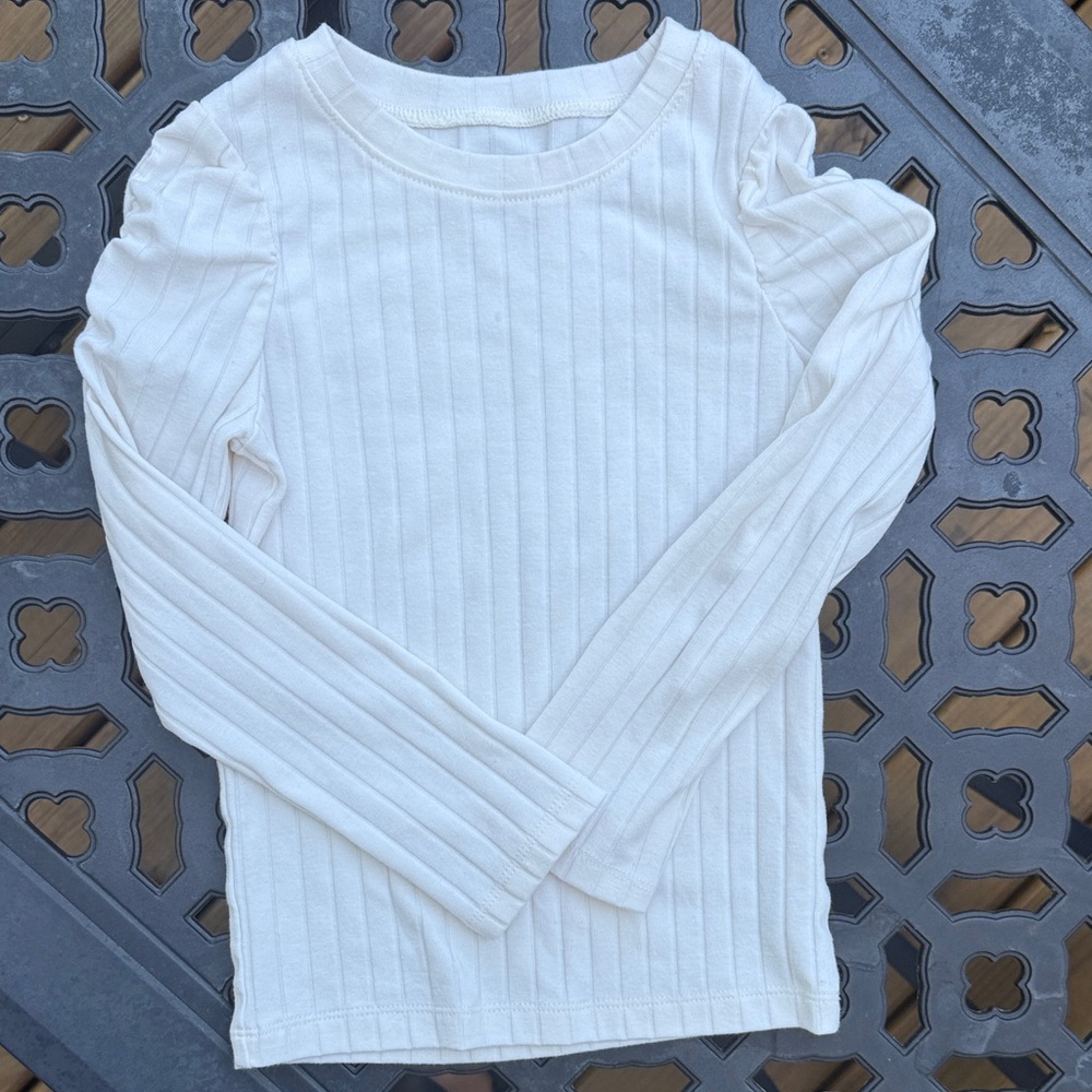 Garanimals White Ribbed Top